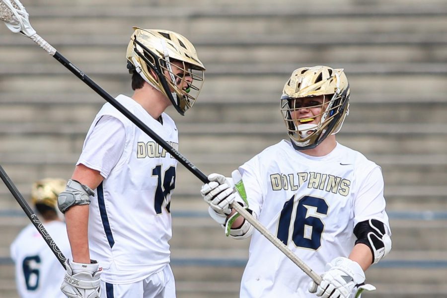 Even after a rough start to the season, the Varsity boys' lacrosse team was eligible for playoffs and will play their games.