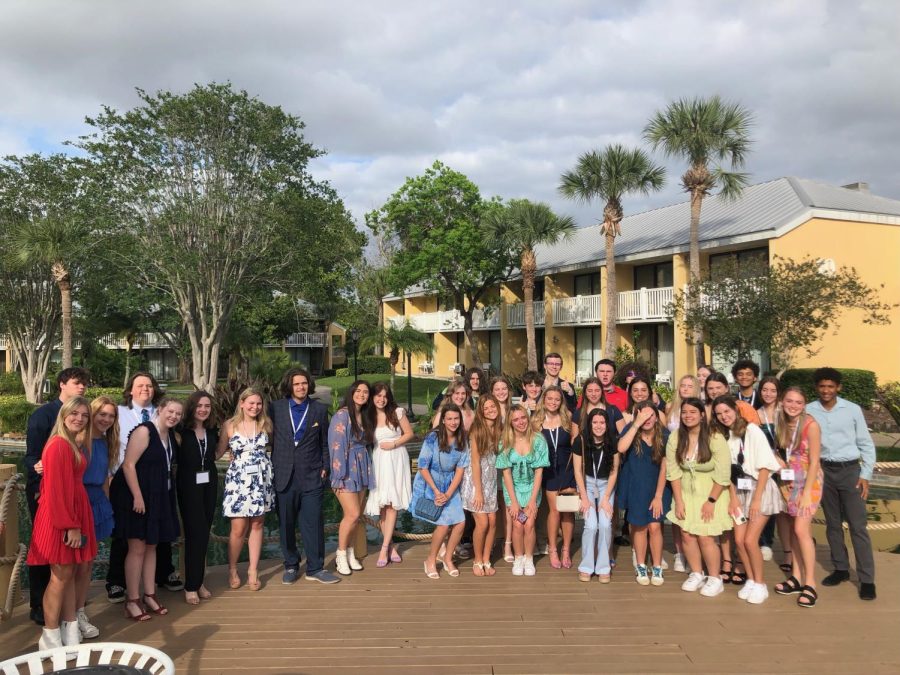 The 2022 convention Florida Scholastic Press Association was the first in-person convention held since 2019. 