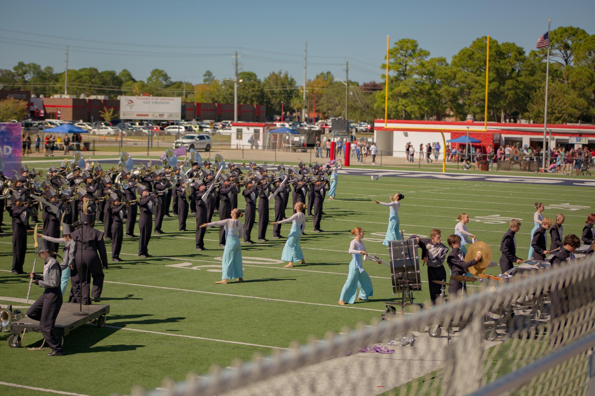 GBHS Soundwave at marching band MPA (Photo / Leanne James)