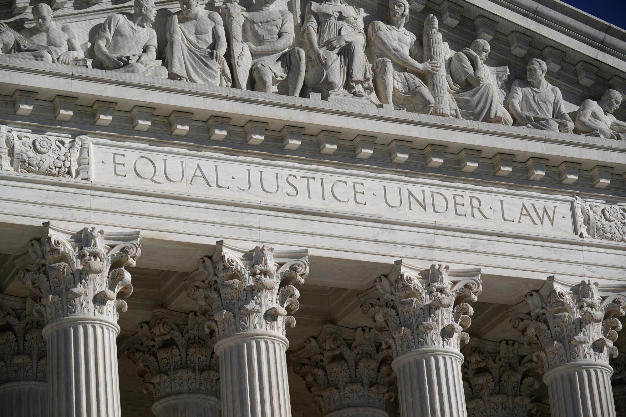 The Supreme Court in Washington, Nov. 4, 2020. (AP Photo/J. Scott Applewhite)
